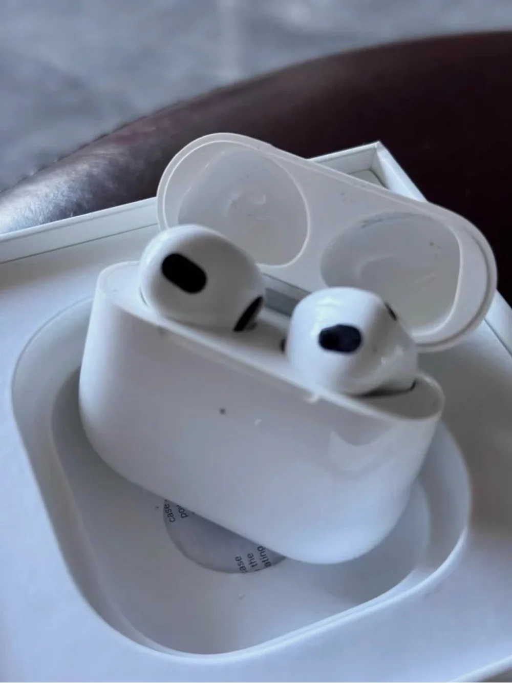 Apple White AirPods 3rd generation Style Earbuds with Charging Case